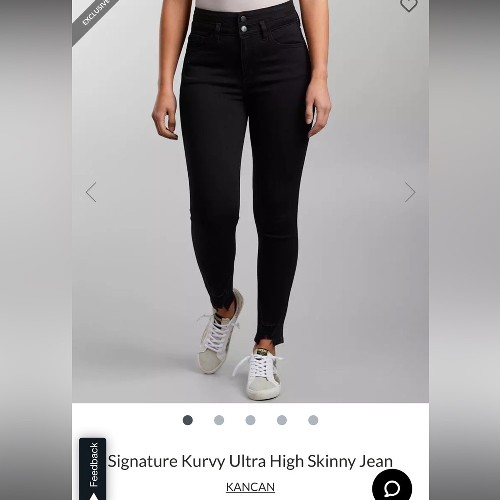 Kancan Signature Kurvy Ultra High Skinny Jean size 27